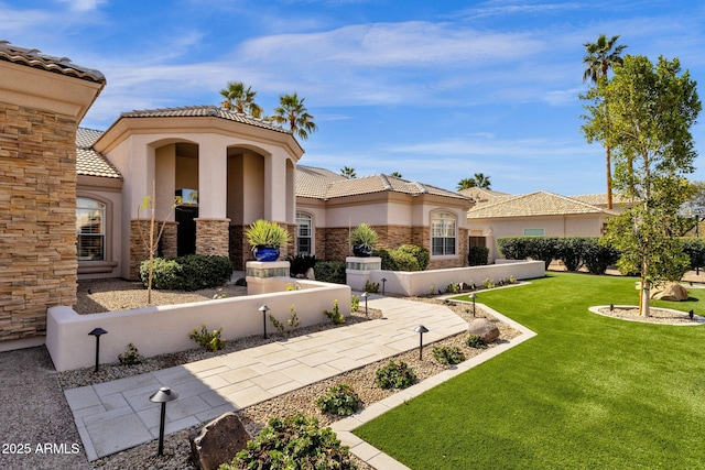 exterior space with a gazebo