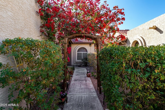 view of property entrance