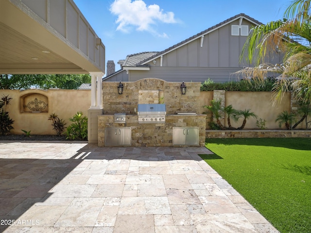 2822 E Constance Way, Phoenix, AZ 85042 - view of patio featuring area for grilling