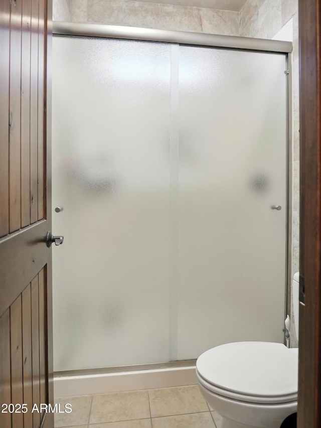 2822 E Constance Way, Phoenix, AZ 85042 - full bathroom with a stall shower and tile patterned floors
