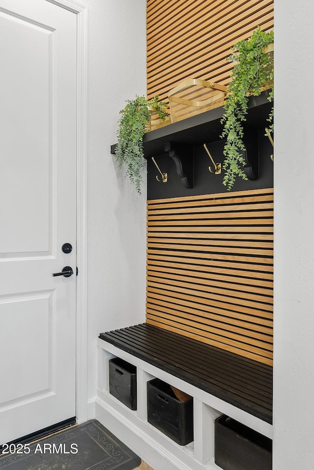view of mudroom