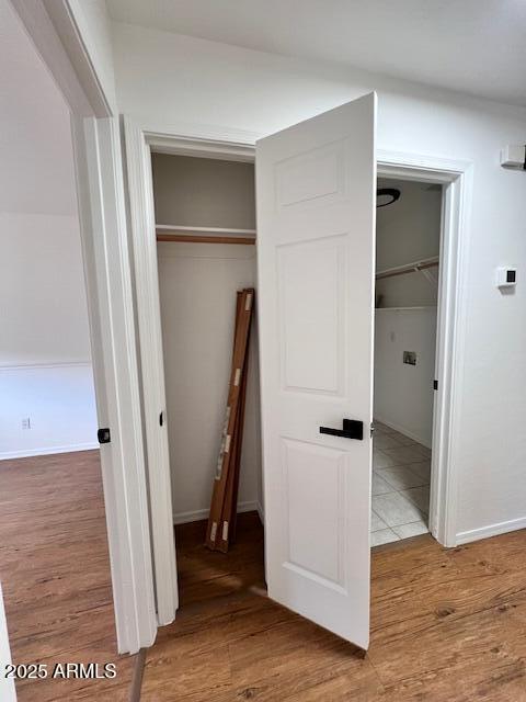 view of closet