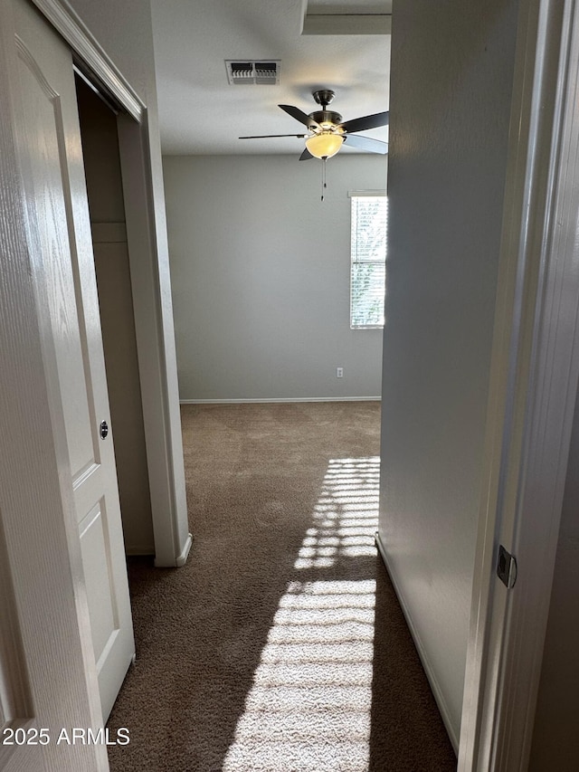 876 S Colonial Dr, Gilbert, AZ 85296 - hall with carpet floors and baseboards
