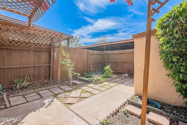 2233 W Farmdale Ave Unit 2, Mesa, AZ 85202 - view of yard featuring a patio area and a fenced backyard