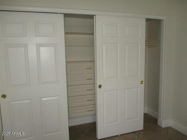 view of closet