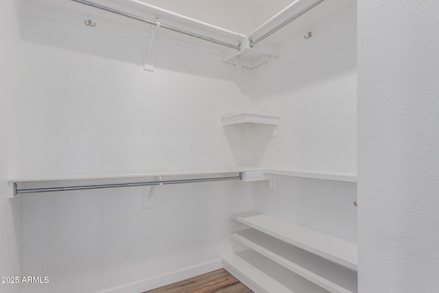 2326 E Spruce Dr, Chandler, AZ 85286 - walk in closet with wood finished floors