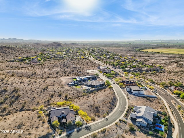 17837 W Estes Way, Goodyear, AZ 85338 - birds eye view of property featuring a rural view, a mountain view, and a desert view