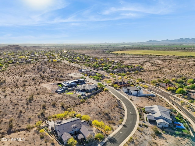 17837 W Estes Way, Goodyear, AZ 85338 - bird's eye view featuring view of desert, a mountain view, and a rural view