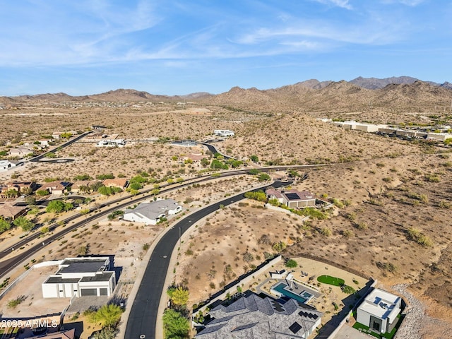 17837 W Estes Way, Goodyear, AZ 85338 - drone / aerial view with a desert view, a mountain view, and a rural view