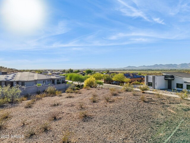 17837 W Estes Way, Goodyear, AZ 85338 - view of yard featuring fence and a mountain view
