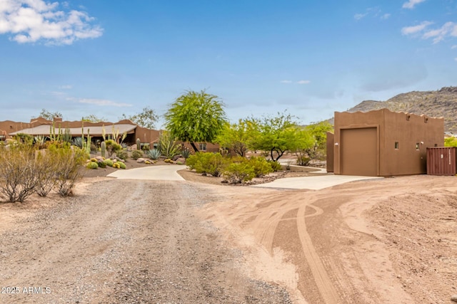 view of dirt / gravel road