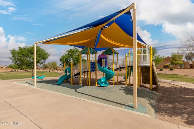 view of community playground
