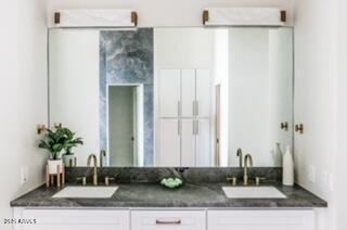 10266 E Caron St, Scottsdale, AZ 85258 - full bathroom featuring double vanity