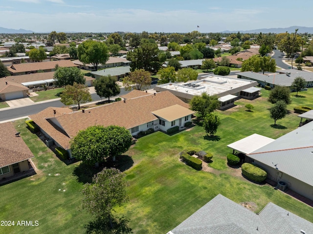 birds eye view of property featuring a residential view