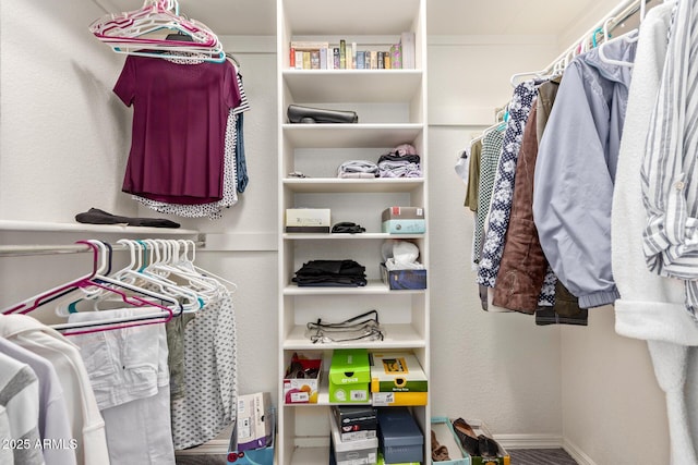 view of spacious closet