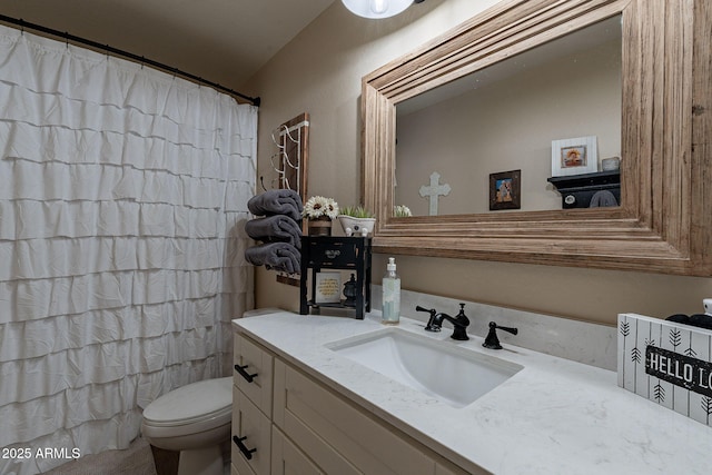 12238 W Patrick Ct, Sun City, AZ 85373 - full bath with toilet, vanity, and curtained shower