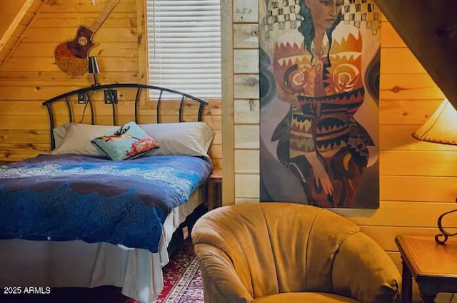 403 W Sherwood Dr, Payson, AZ 85541 - bedroom featuring wood walls