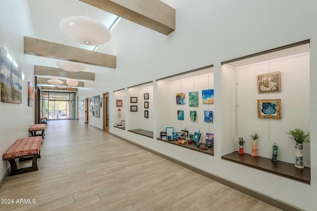 view of community lobby