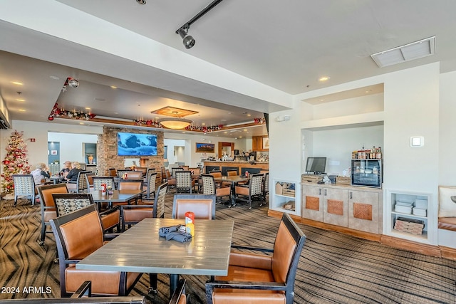 view of dining room