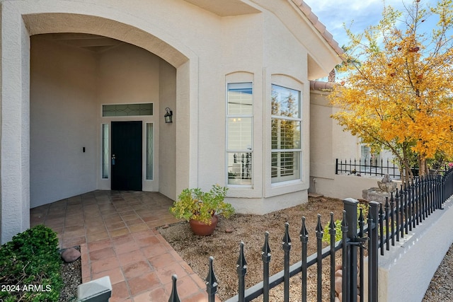 view of property entrance