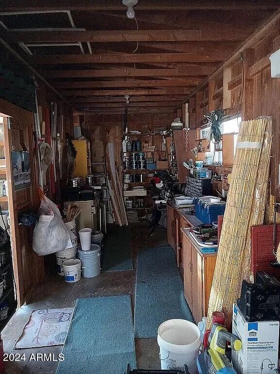 view of storage