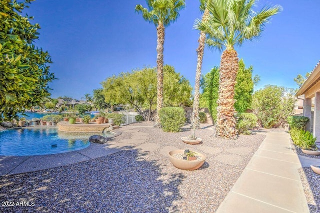 694 W Beechnut Dr, Chandler, AZ 85248 - view of yard with an outdoor pool