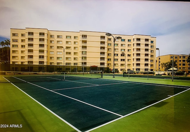 view of sport court