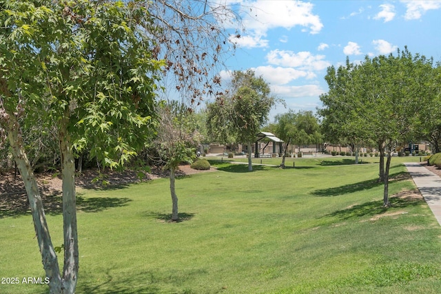 2313 E Hidalgo Ave, Phoenix, AZ 85040 - view of community featuring a yard and a gazebo