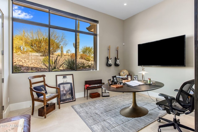 8145 E Tecolote Cir, Scottsdale, AZ 85266 - interior space with recessed lighting and baseboards