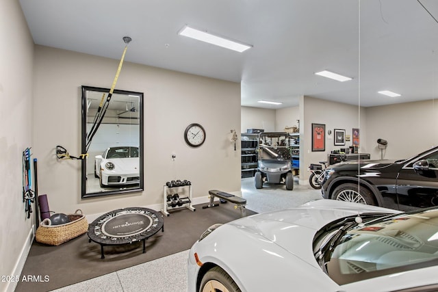 8145 E Tecolote Cir, Scottsdale, AZ 85266 - garage with baseboards