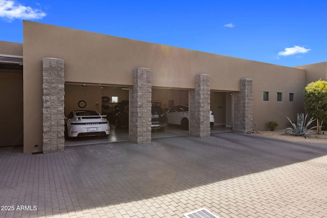 8145 E Tecolote Cir, Scottsdale, AZ 85266 - exterior space featuring decorative driveway