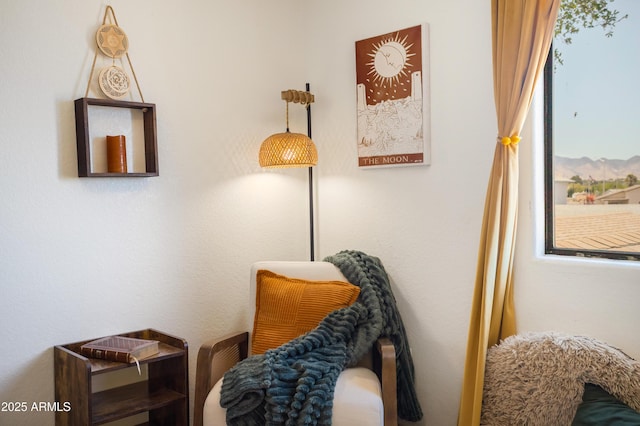 view of living area