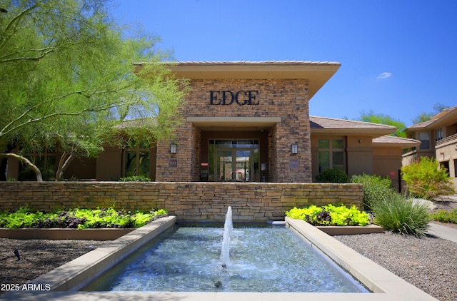 20100 N 78th Pl Unit 2105, Scottsdale, AZ 85255 - back of property featuring uncovered parking