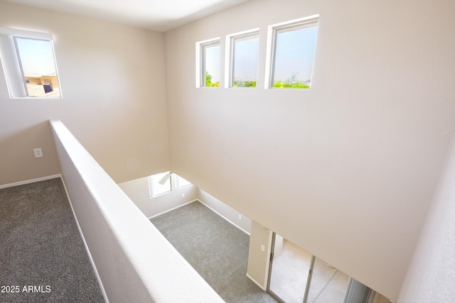 20100 N 78th Pl Unit 2105, Scottsdale, AZ 85255 - staircase with carpet floors and baseboards