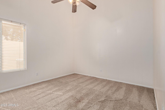871 W Mesquite St, Gilbert, AZ 85233 - carpeted empty room featuring a ceiling fan and baseboards
