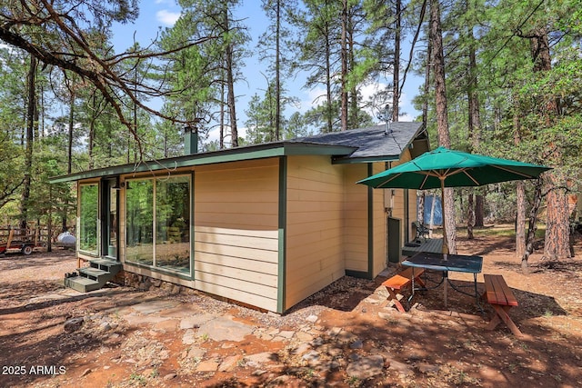 3674 N Navajo Dr, Pine, AZ 85544 - view of outbuilding with entry steps
