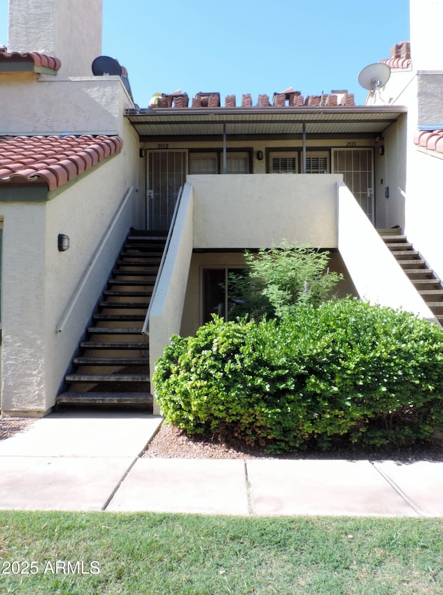 30 E Brown Rd Unit 2113, Mesa, AZ 85201 - entrance to property featuring stucco siding and a balcony