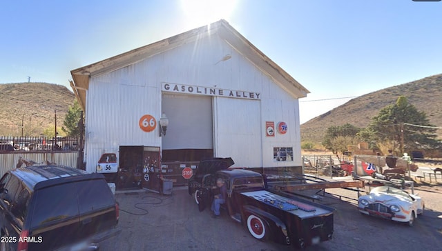 14 Black Knob Vw, Bisbee, AZ 85603 - detached garage featuring a mountain view