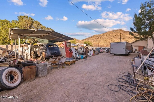 14 Black Knob Vw, Bisbee, AZ 85603 - view of patio with a mountain view