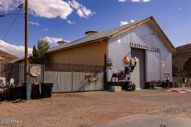 14 Black Knob Vw, Bisbee, AZ 85603 - view of outbuilding with fence and an outdoor structure