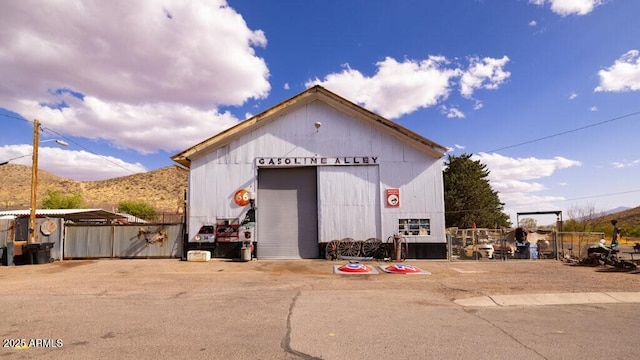 14 Black Knob Vw, Bisbee, AZ 85603 - view of outbuilding with an outbuilding and a mountain view