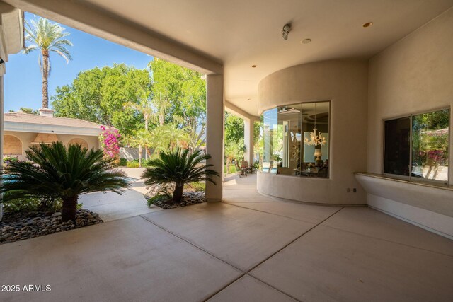 view of patio
