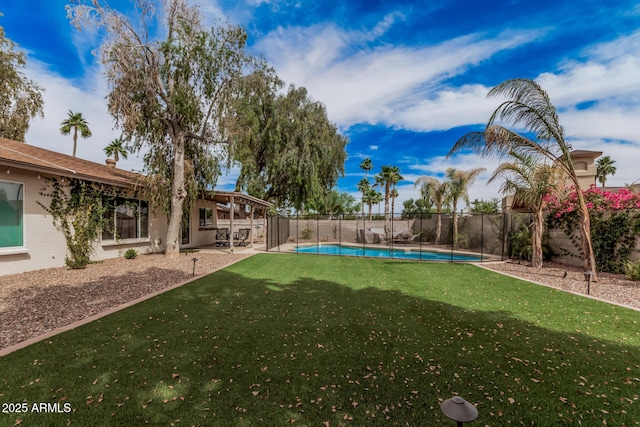 9265 E Kalil Dr, Scottsdale, AZ 85260 - view of yard featuring a patio