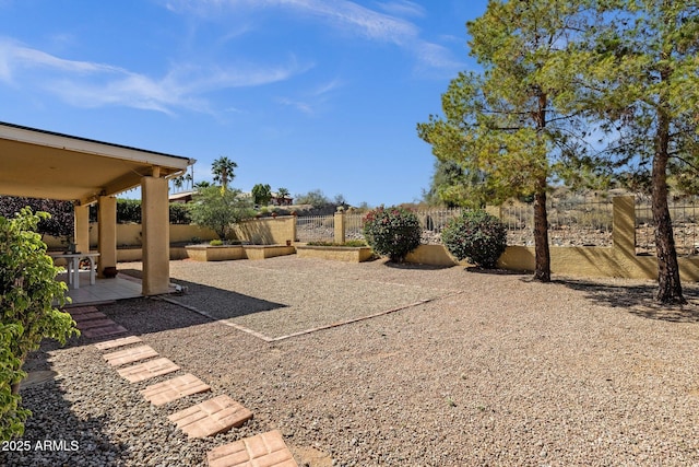 16002 E Gleneagle Dr, Fountain Hills, AZ 85268 - fenced backyard featuring a patio area
