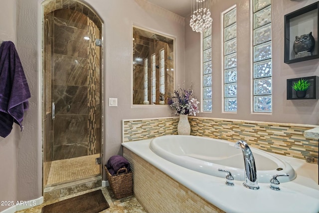 891 W Palo Brea Dr, Litchfield Park, AZ 85340 - full bath with a bath and a shower stall