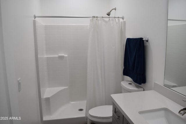 206 S Thunder Mtn, Payson, AZ 85541 - full bath with toilet, a shower stall, and vanity