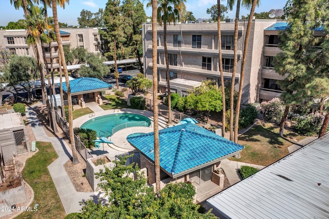 view of community pool