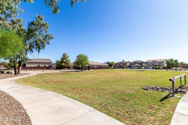 5654 W Vineyard Rd, Laveen, AZ 85339 - view of grassy yard with a residential view