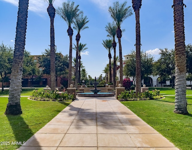 3036 N Acacia Way, Buckeye, AZ 85396 - view of home's community featuring a lawn