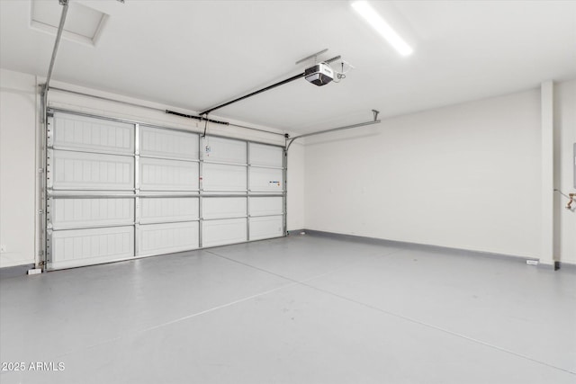 22987 E Pummelos Rd, Queen Creek, AZ 85142 - garage with baseboards and a garage door opener